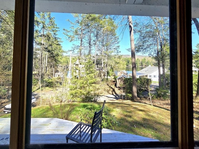 60 Camp Rd, Leverett, MA 01054 - doorway to outside featuring a healthy amount of sunlight