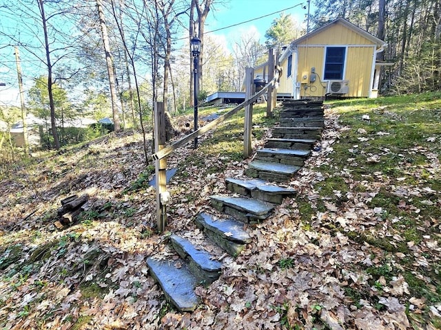 60 Camp Rd, Leverett, MA 01054 - view of yard with stairway