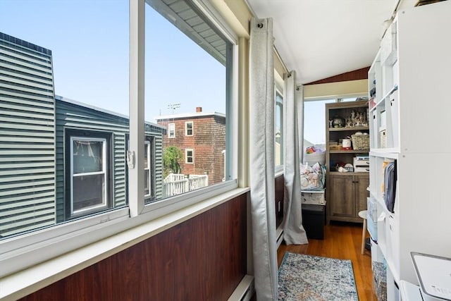 5 Hinckley St Unit 2, Somerville, MA 02145 - sunroom / solarium featuring lofted ceiling and plenty of natural light