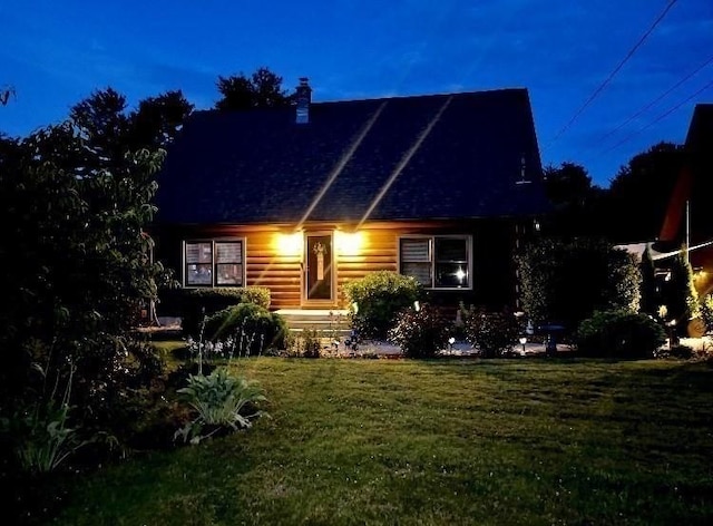 1472 Pleasant St, Athol, MA 01331 - view of front of property featuring a front yard and a chimney