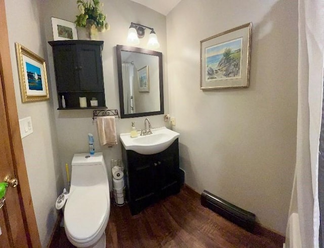 1472 Pleasant St, Athol, MA 01331 - bathroom with wood finished floors and vanity