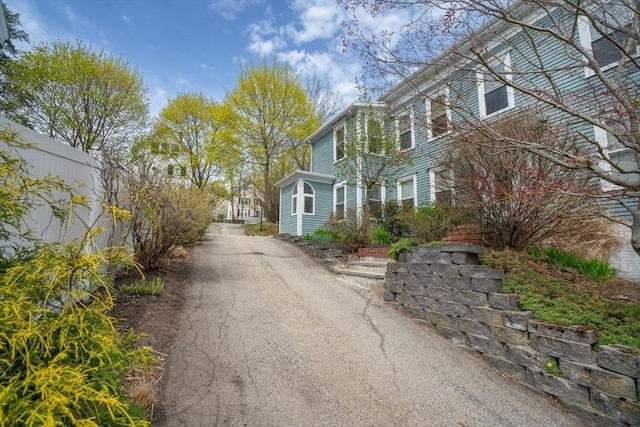 view of property exterior