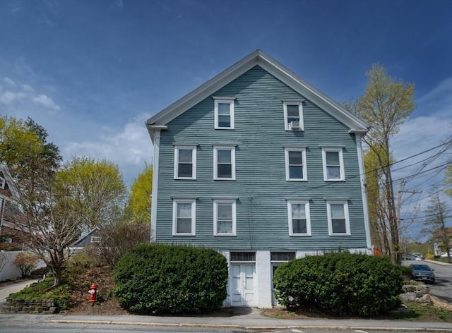 view of side of home