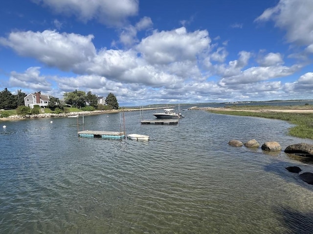 15 Wales Dr, Bourne, MA 02559 - water view with a floating dock