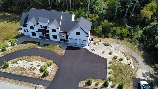 114 Country Club Way, Kingston, MA 02364 - drone / aerial view featuring a view of trees
