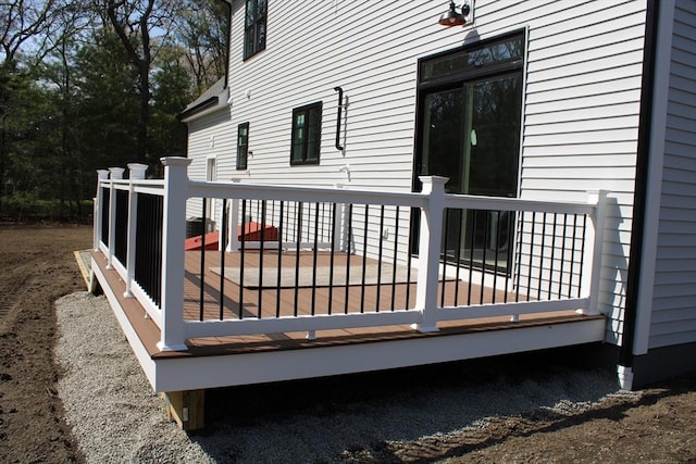 view of deck