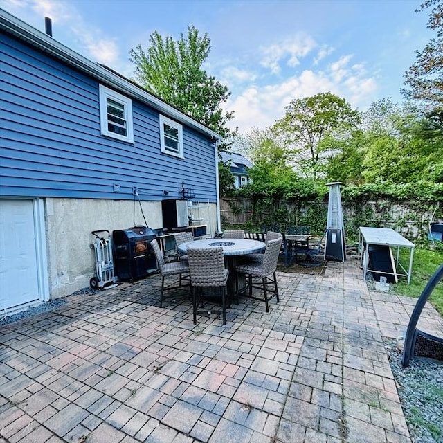 368 W St, Randolph, MA 02368 - view of patio / terrace featuring outdoor dining area and fence