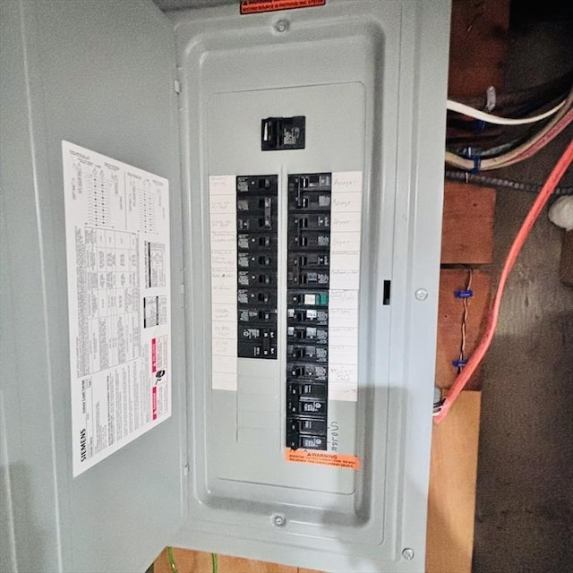 368 W St, Randolph, MA 02368 - utility room with electric panel
