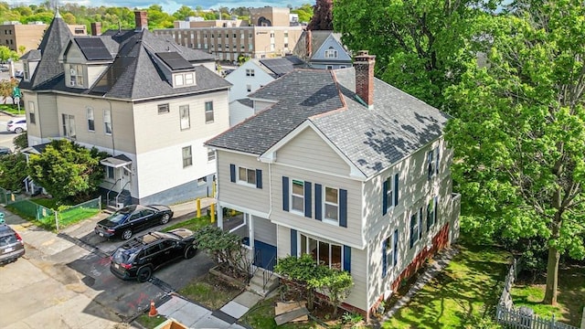 1 Melville St, Worcester, MA 01605 - drone / aerial view