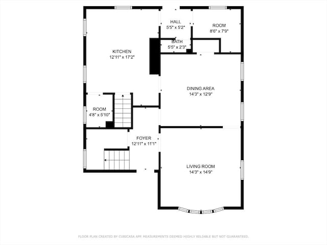 1 Melville St, Worcester, MA 01605 - floor plan / room layout