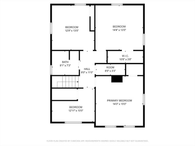 1 Melville St, Worcester, MA 01605 - room layout