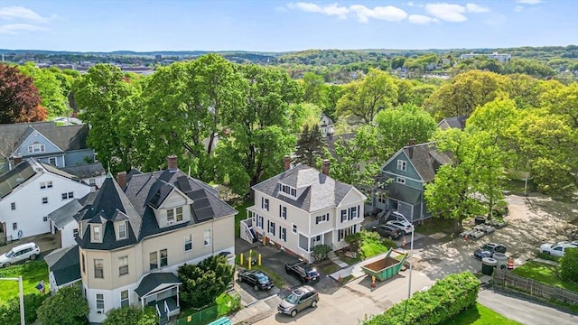 1 Melville St, Worcester, MA 01605 - aerial view of residential area