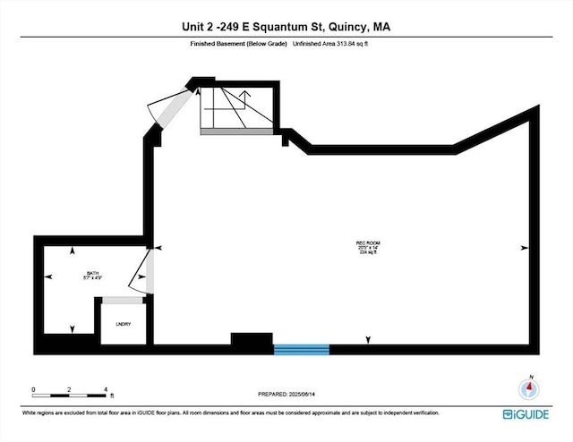 249 E Squantum St Unit 2, Quincy, MA 02171 - view of room layout