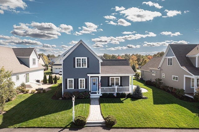 front of property featuring a front yard