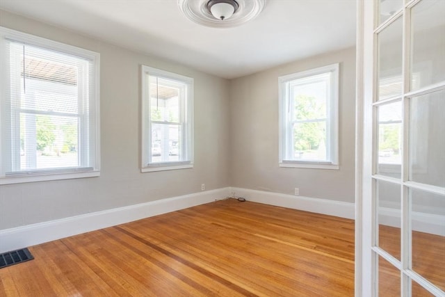 243 Bridge St, Northampton, MA 01060 - unfurnished room with baseboards and light wood finished floors