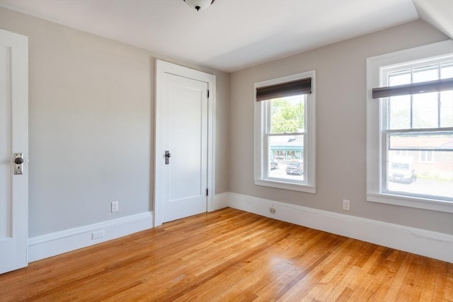 243 Bridge St, Northampton, MA 01060 - unfurnished room with light wood-style floors and baseboards