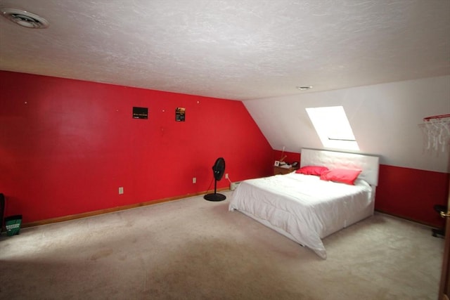 31 Trudeau Ln, East Bridgewater, MA 02333 - bedroom with carpet flooring, lofted ceiling, and a skylight
