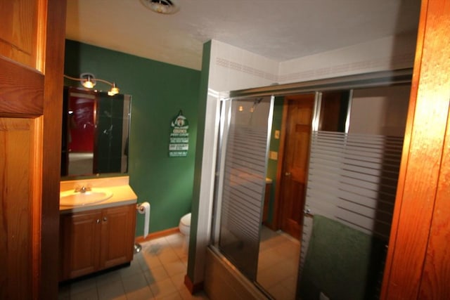 31 Trudeau Ln, East Bridgewater, MA 02333 - bathroom with an enclosed shower and vanity