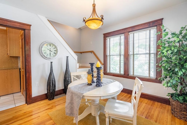 204 Massasoit Rd, Worcester, MA 01604 - dining room with light wood-style floors and baseboards