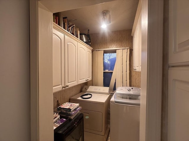 laundry area with washer and clothes dryer