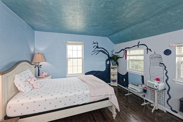 11 Azalea Ln Unit 11, Marlborough, MA 01752 - bedroom with vaulted ceiling, wood finished floors, and multiple windows