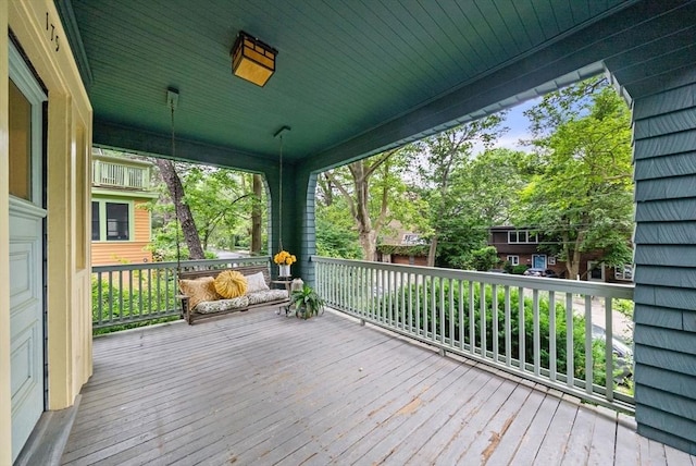 179 Rawson Unit 2, Brookline, MA 02445 - view of wooden terrace