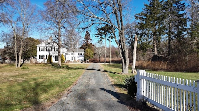 view of road