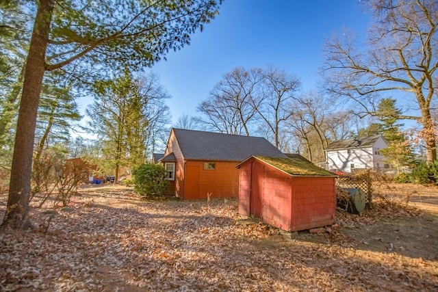 view of outdoor structure