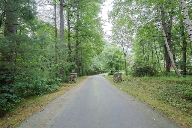 83 High Ridge Rd, Boxford, MA 01921 - view of asphalt road with a view of trees