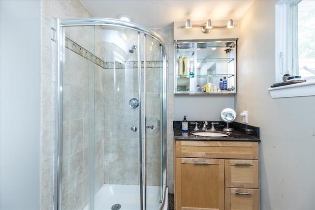 68 Walnut Rd, Swampscott, MA 01907 - bathroom with vanity and a shower stall
