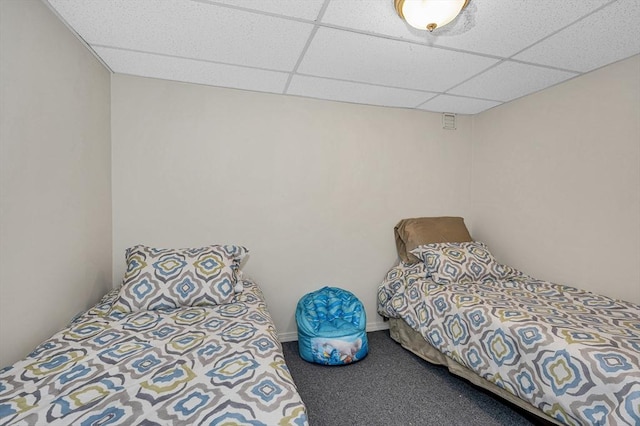 33 Hopkins St, Dracut, MA 01826 - carpeted bedroom featuring a paneled ceiling
