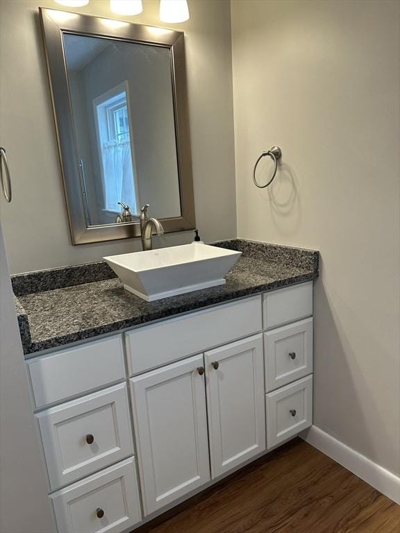 15 Evans, Somerset, MA 02726 - bathroom featuring vanity and wood finished floors