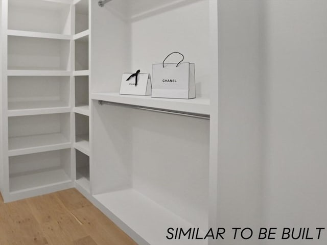 10 Webber Ave Unit 1A, Bedford, MA 01730 - spacious closet featuring light wood-style floors
