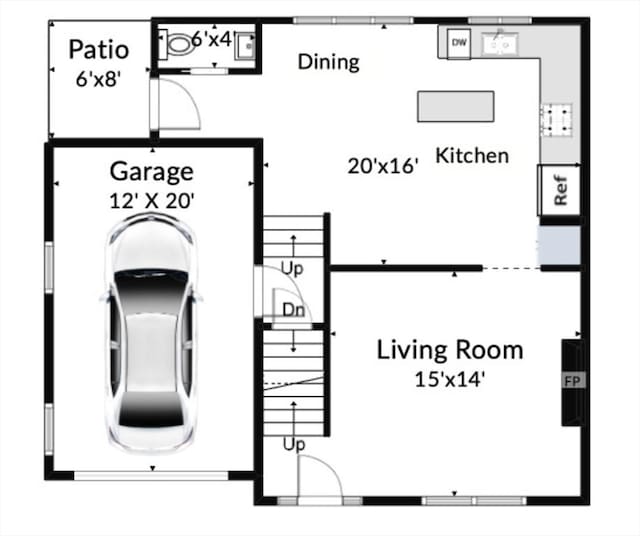 10 Webber Ave Unit 1A, Bedford, MA 01730 - room layout