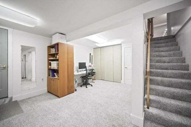 424 Sudbury St, Marlborough, MA 01752 - office area featuring carpet
