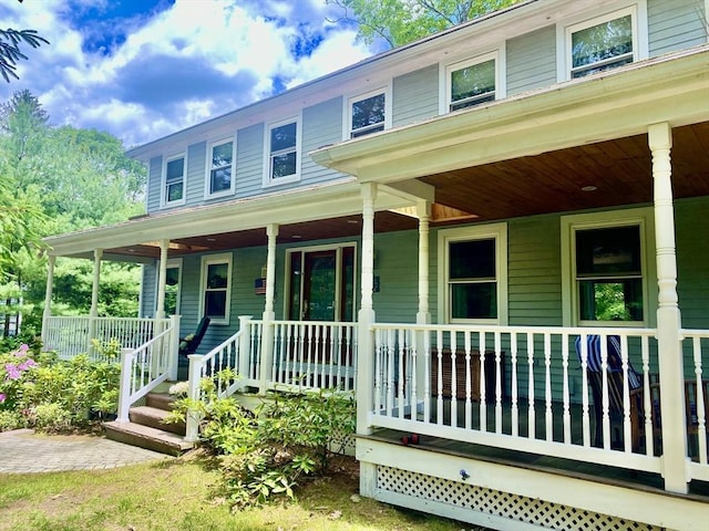 15 Shufelt Rd, Walpole, MA 02071 - view of front of house with a porch