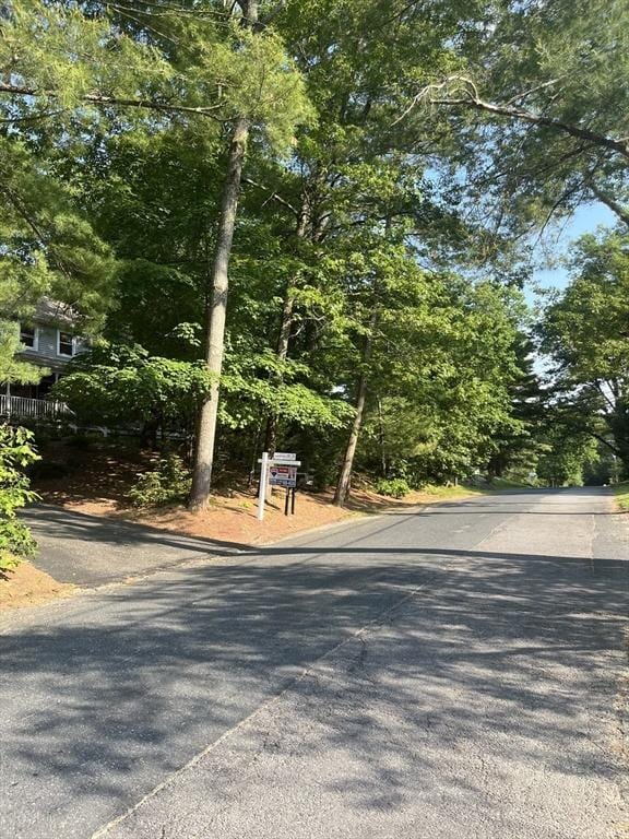 15 Shufelt Rd, Walpole, MA 02071 - view of asphalt road featuring view of scattered trees