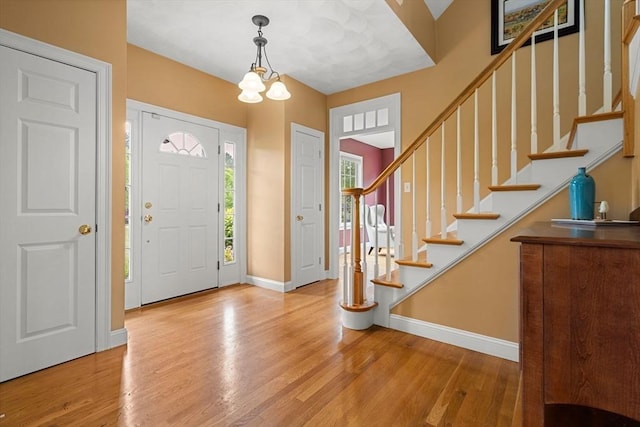 160 Wharton Row, Groton, MA 01450 - entrance foyer featuring wood finished floors and stairway