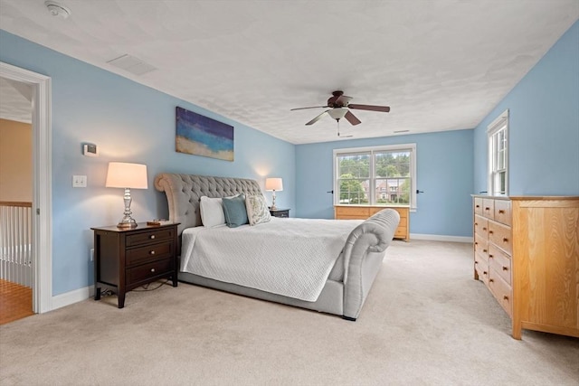 160 Wharton Row, Groton, MA 01450 - bedroom featuring light colored carpet and a ceiling fan