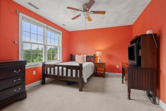 160 Wharton Row, Groton, MA 01450 - bedroom featuring light colored carpet and ceiling fan