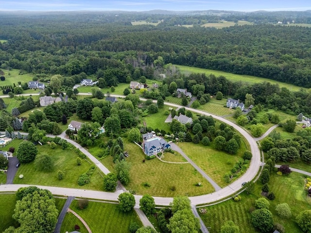 160 Wharton Row, Groton, MA 01450 - drone / aerial view of a heavily wooded area
