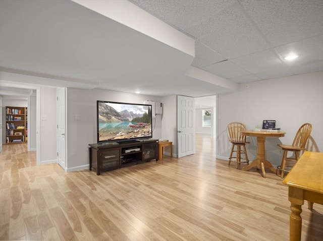 72 Sherwood Dr Unit 72, Methuen, MA 01844 - living room with light wood finished floors and recessed lighting
