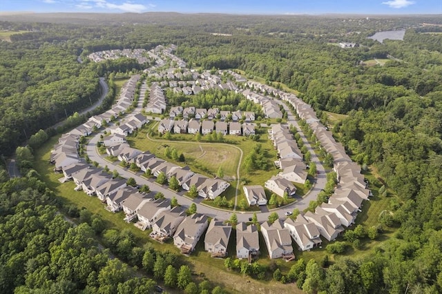 72 Sherwood Dr Unit 72, Methuen, MA 01844 - aerial overview of property's location with a heavily wooded area and nearby suburban area