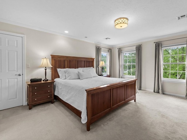 1 Benjamin Dr, Westborough, MA 01581 - bedroom with light carpet, crown molding, and baseboards