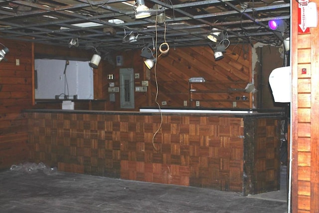 223 Morgan St, Fall River, MA 02721 - interior space with electric panel