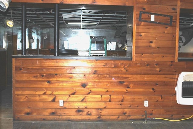 223 Morgan St, Fall River, MA 02721 - kitchen featuring wood finished floors and heating unit