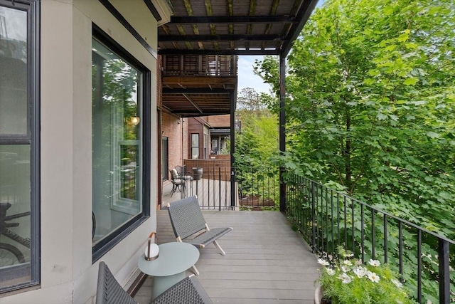 26 Concord Sq Unit 2, Boston, MA 02118 - view of wooden terrace