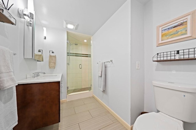 28-R Pammys Path, Easton, MA 02356 - bathroom with vanity and a shower stall