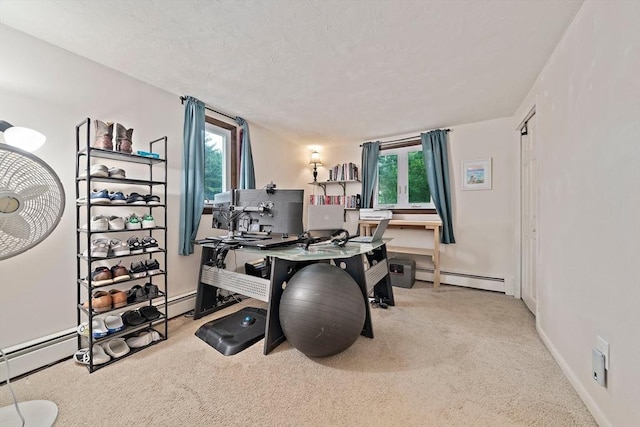 28-R Pammys Path, Easton, MA 02356 - carpeted office featuring baseboard heating and plenty of natural light