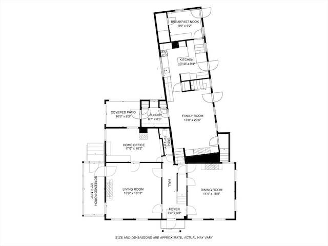 120 Court St, Dedham, MA 02026 - floor plan / room layout